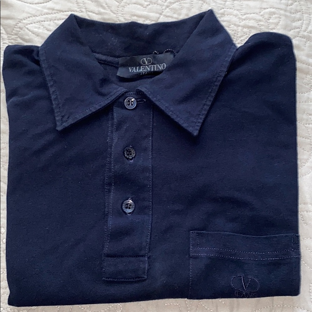Valentino navy polo